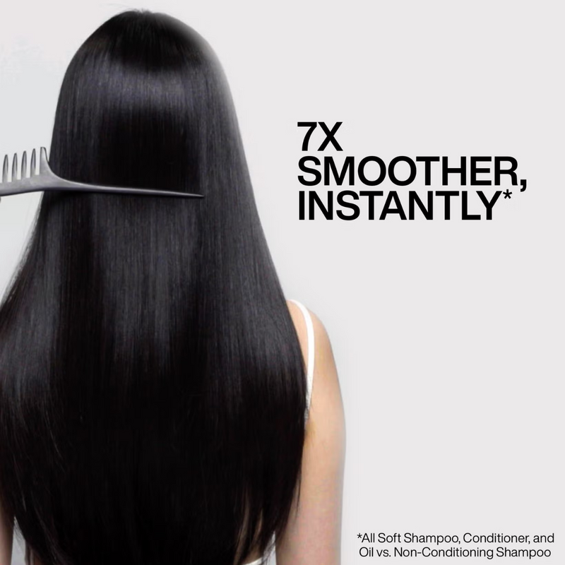 Redken All Soft Shampoo and Conditioner 300ml with Mini Shampoo 75ml and Conditioner 50ml Dry Hair Bundle (Worth £55.02)