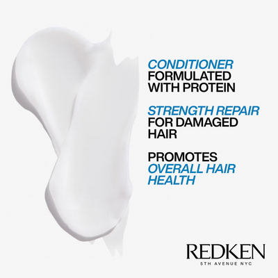 Redken Extreme Shampoo 300ml and Conditioner 300ml Bundle for Damaged Hair, with Protein and Strength Complex