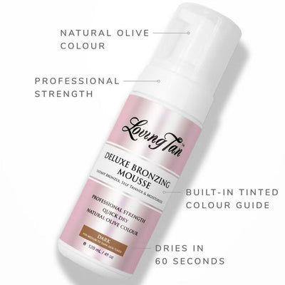 Loving Tan Deluxe Bronzing Mousse 120ml (Various Shades)