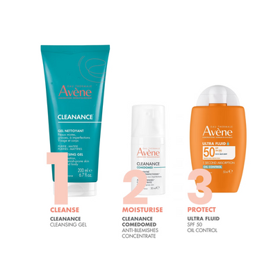 Avène Cleanance Cleansing Gel for Oily, Blemish-Prone Skin 200ml