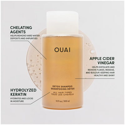 OUAI Detox Shampoo Jumbo Size with Pump 474ml