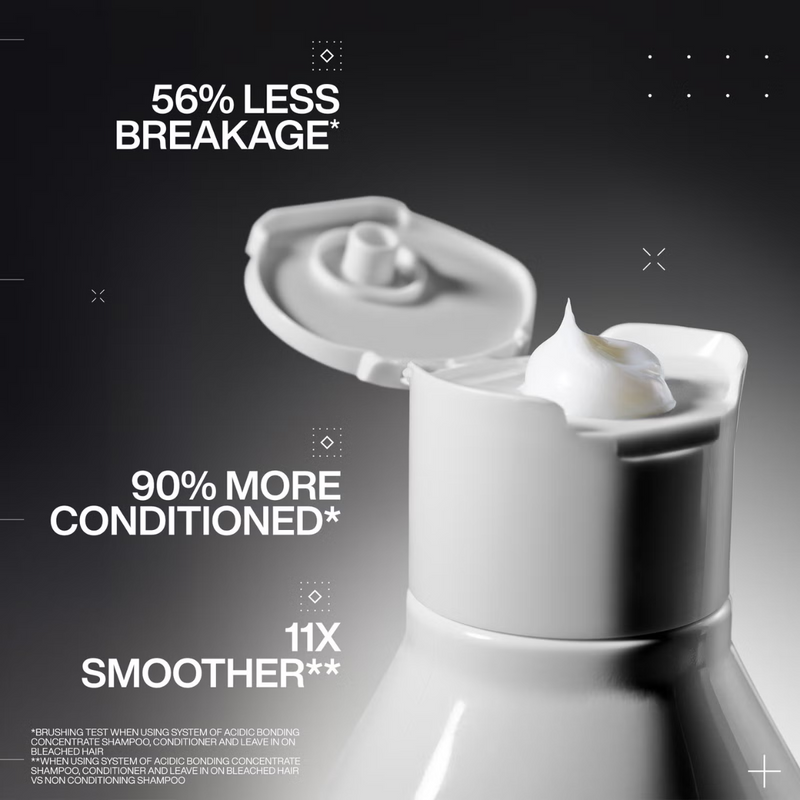 Redken Acidic Bonding Concentrate Shampoo and Conditioner 500ml Bond Repair Supersize Bundle