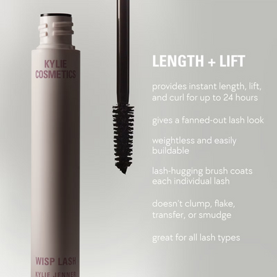 Kylie Cosmetics Wisp Lash Mascara - Black 12ml