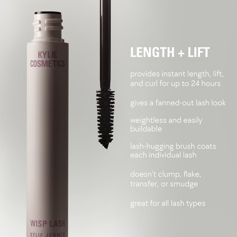 Kylie Cosmetics Wisp Lash Mascara - Black 12ml