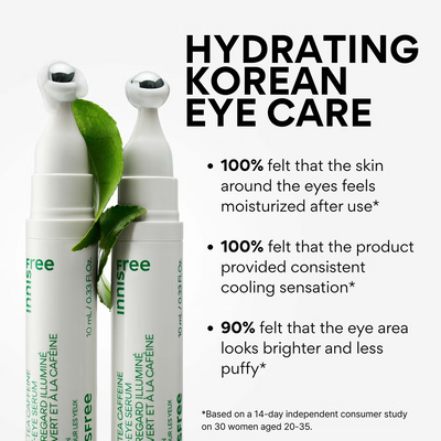 INNISFREE Green Tea Caffeine Bright-Eye Serum 10ml