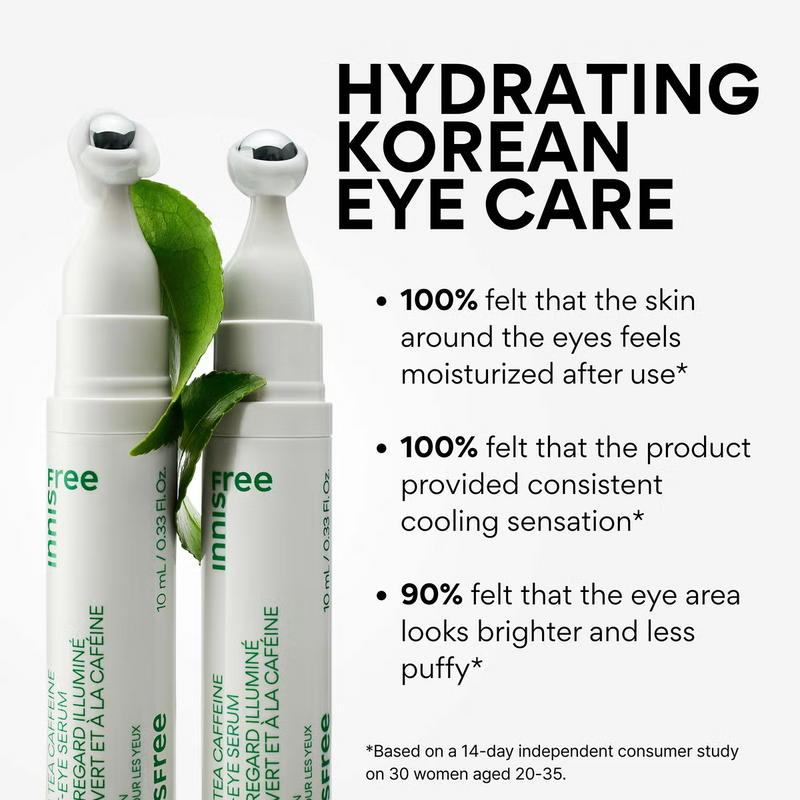 INNISFREE Green Tea Caffeine Bright-Eye Serum 10ml