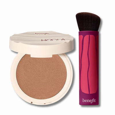 benefit Hoola Wave Cream Bronzer & Bronzer Brush (Various Shades)