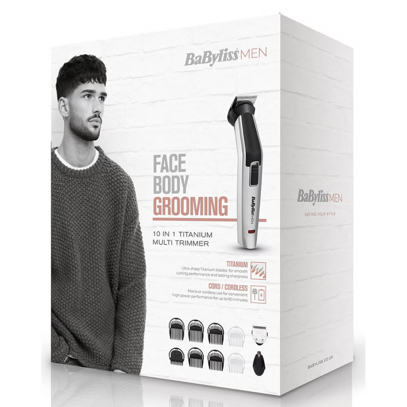 BaByliss 10-in-1 Titanium Multi Trimmer Kit