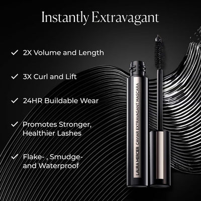 Laura Mercier Caviar Extravagant Mascara - Black