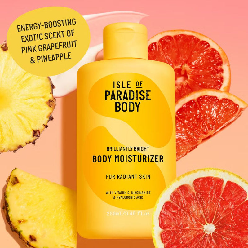 Isle of Paradise Exclusive Brilliantly Bright Body Moisturiser 280ml