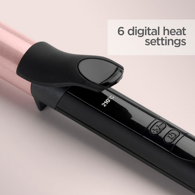 BaByliss 25mm Curling Tong - Rose Quartz