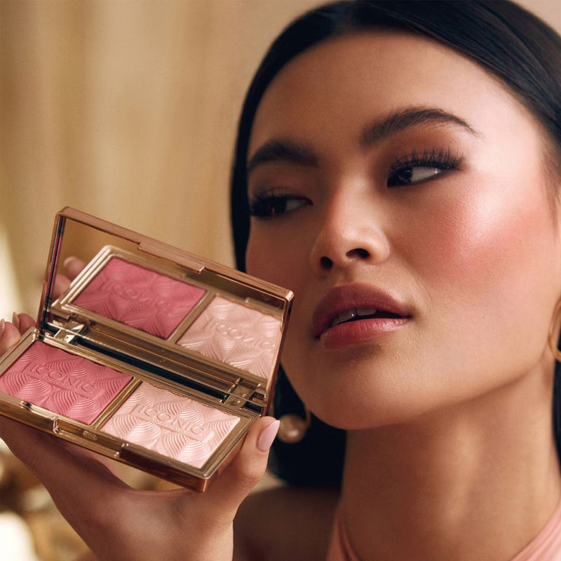 ICONIC London Silk Glow Duo - Rose Glow