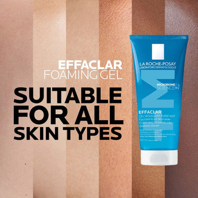 La Roche-Posay Effaclar Purifying Foaming Gel Cleanser for Oily, Blemish-Prone Skin 200ml
