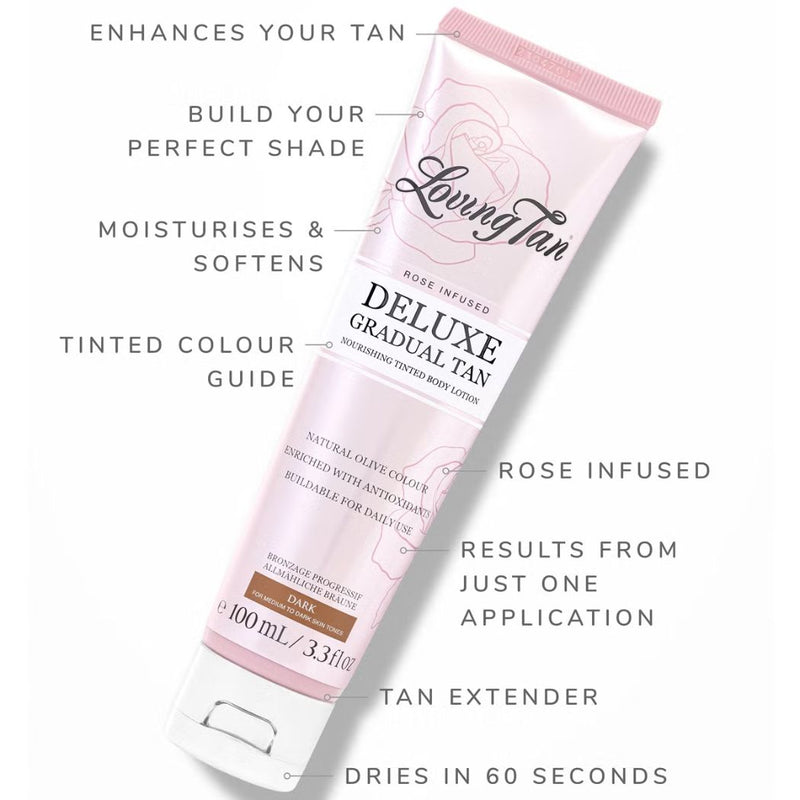 Loving Tan Deluxe Gradual Tan 100ml - Dark