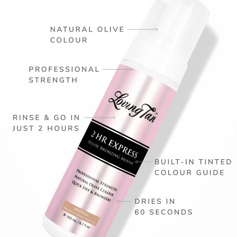 Loving Tan 2 HR Express Mousee 200ml