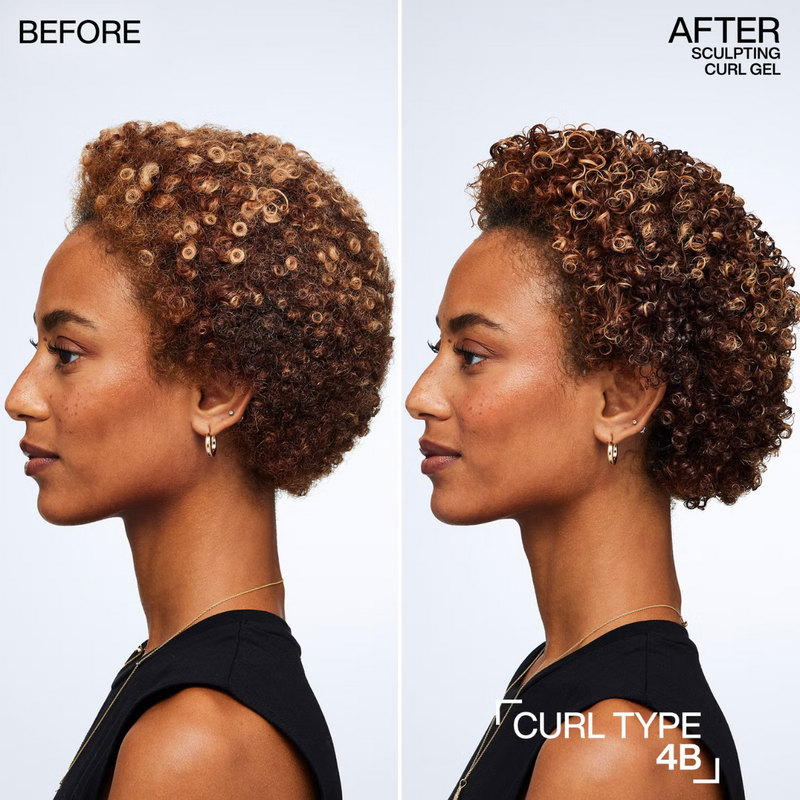 Redken Sculpting Curl Gel for Curly & Coily Hair, Up To 72-Hour Curl Hold Gel, Non-Sticky Formulation 250ml