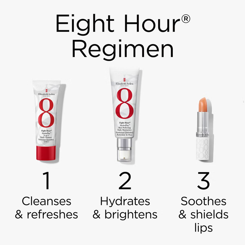 Elizabeth Arden EIGHT HOUR Moisture at Play 3-Piece Gift Set (Worth £66.80)