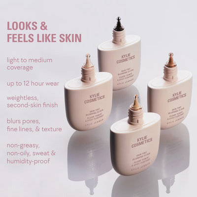 Kylie Cosmetics Skin Tint Blurring Elixir Foundation 30ml (Various Shades)