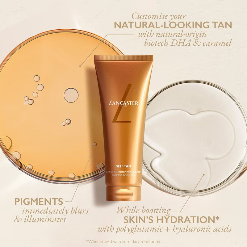 Lancaster Self Tan Golden Body Gel 125ml