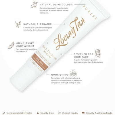 Loving Tan Purest Face Tanning Serum 30ml