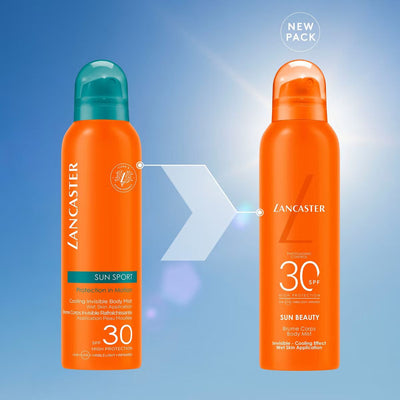 Lancaster Sun Sport Cooling Invisible Mist Wet Skin Application for Body SPF50 200ml