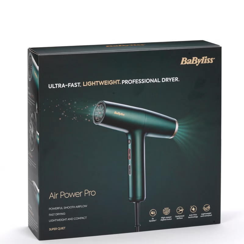 BaByliss Air Power Pro - Midnight Green