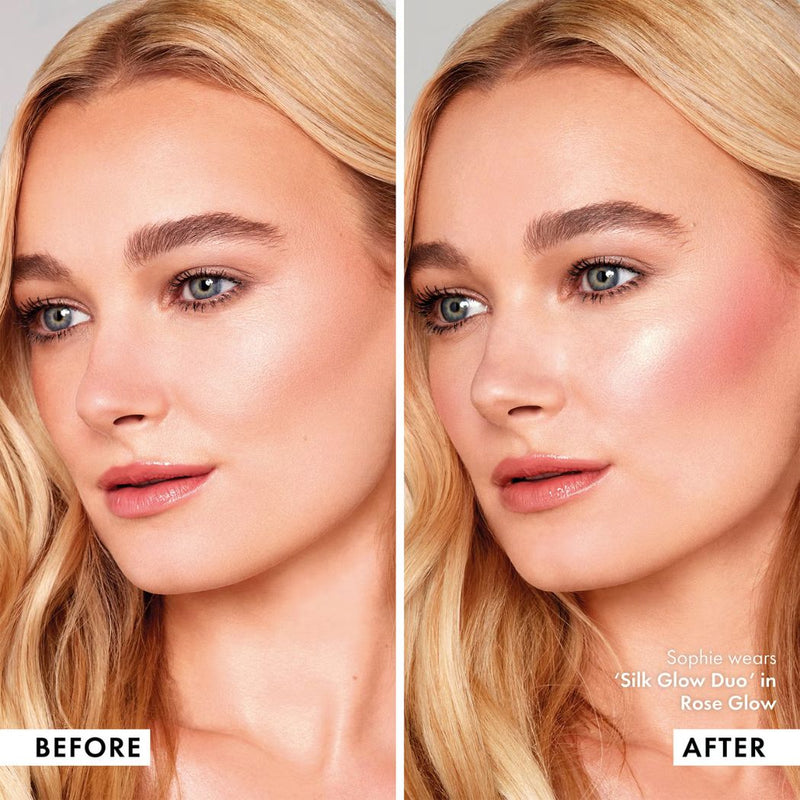 ICONIC London Silk Glow Duo - Rose Glow