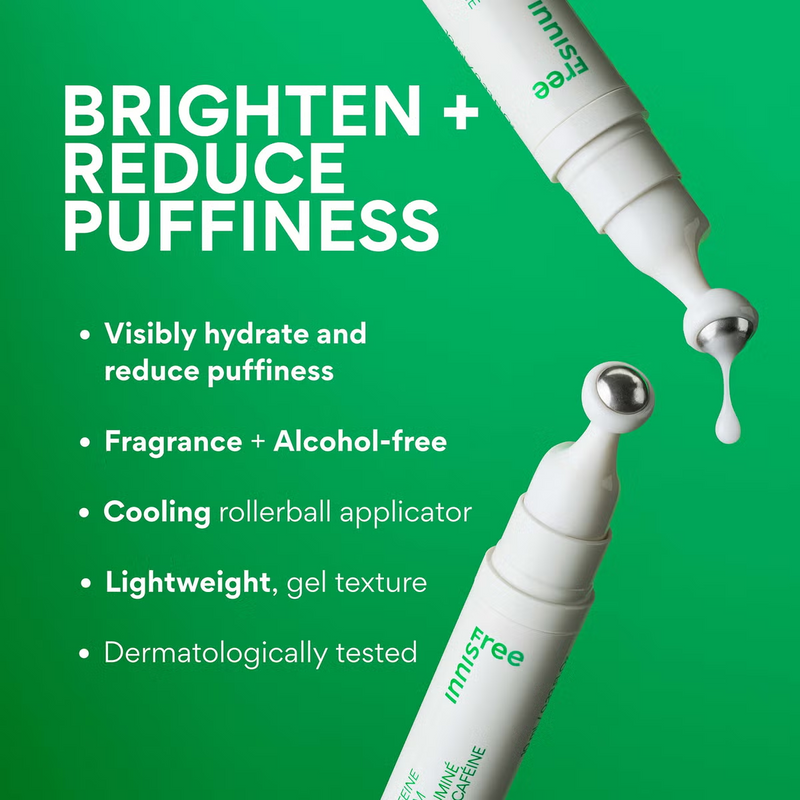 INNISFREE Green Tea Caffeine Bright-Eye Serum 10ml