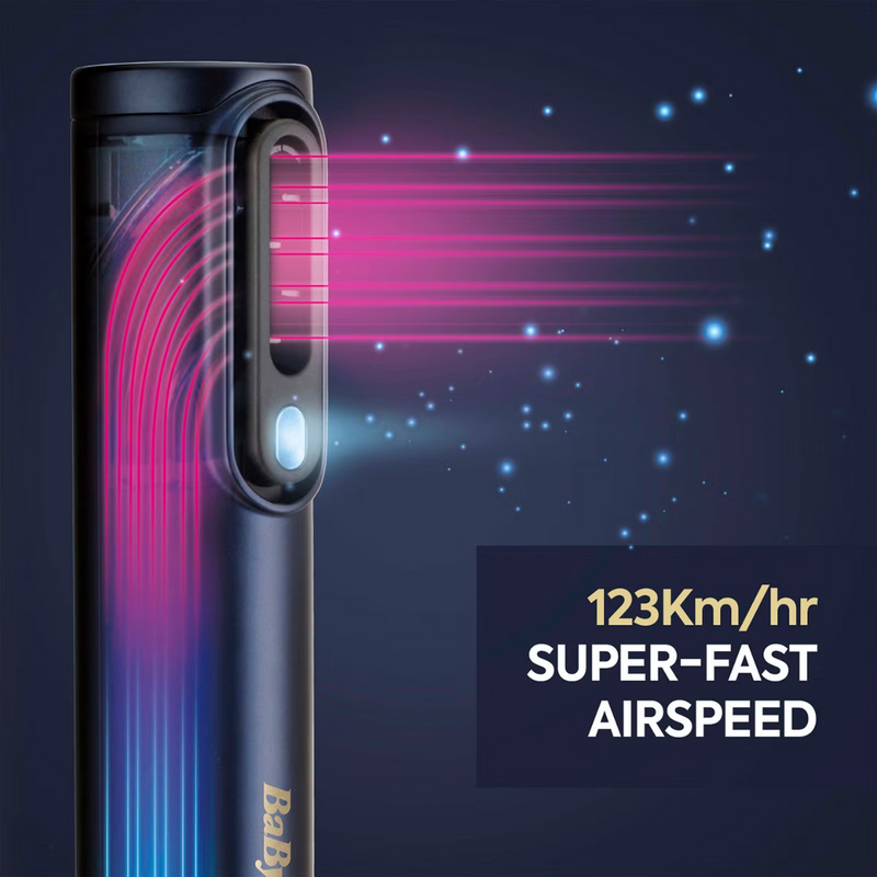 BaByliss Air Wand Hair Dryer, Straightener and Styler All-in-One