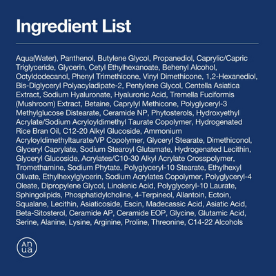 Anua 3 Ceramide Panthenol Moisture Barrier Cream 100ml