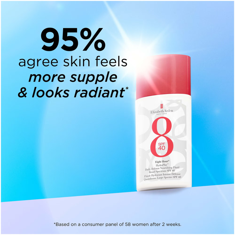 Elizabeth Arden Eight Hour HydraPlay Daily Defense Nourishing Fluid SPF 40 50ml