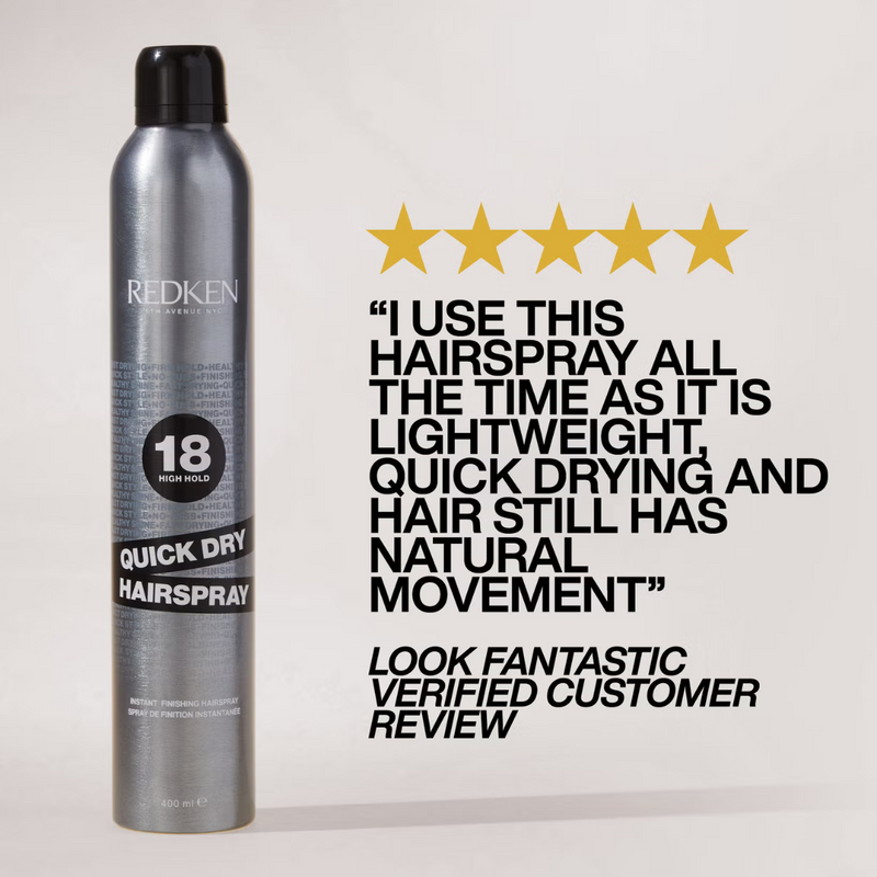 Redken Quick Dry Finish Hair Spray 400ml