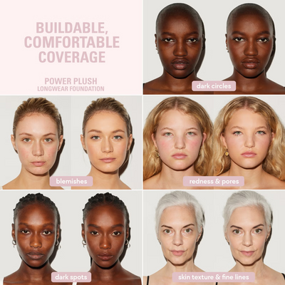 Kylie Cosmetics Power Plush Longwear Foundation 30ml (Various Shades)