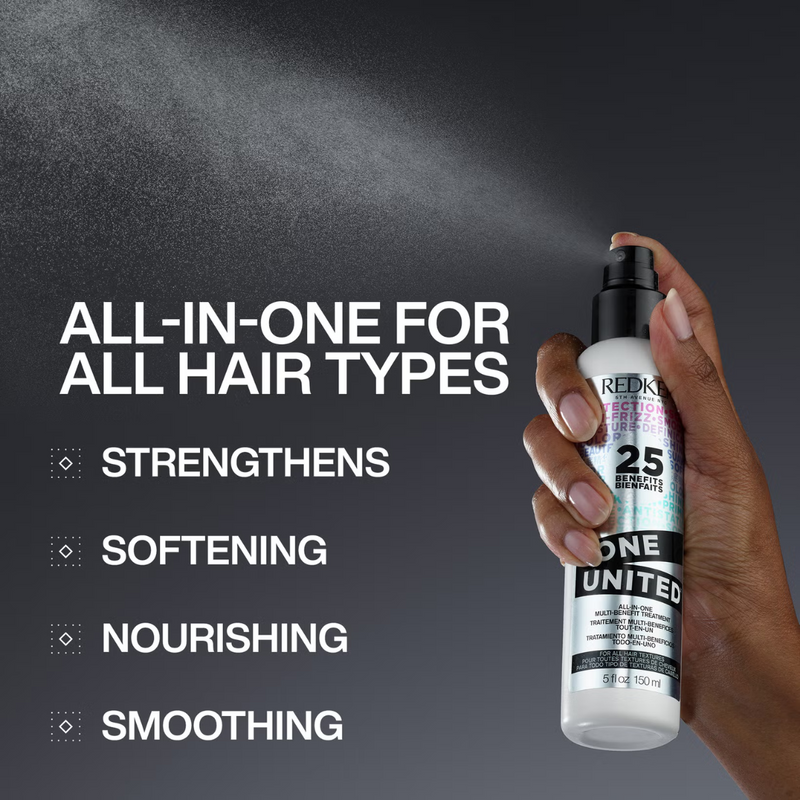 Redken Extreme Shampoo and Conditioner with One United Multi-Benefit Spray Bundle for Damaged Hair