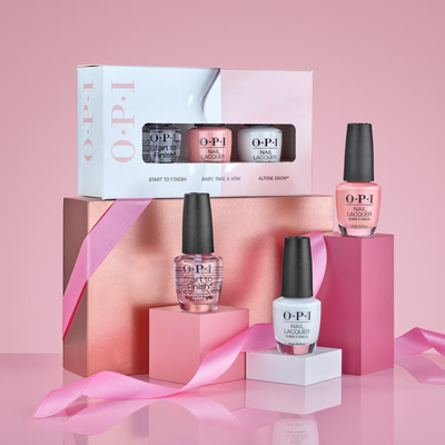 OPI Nail Lacquer French Manicure Kit Gift Set - 3 x 15ml (Worth £50.70)
