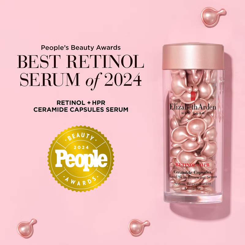 Elizabeth Arden Retinol + HPR Ceramide Capsules Rapid Skin Renewing Serum 30 Capsules