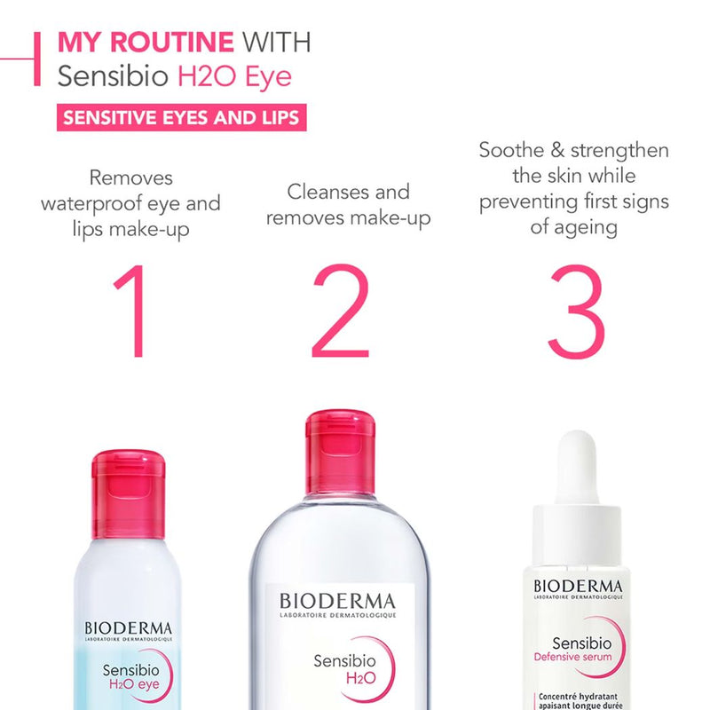 Bioderma Sensibio H2O Eye Bi-Phase Makeup Remover 125ml