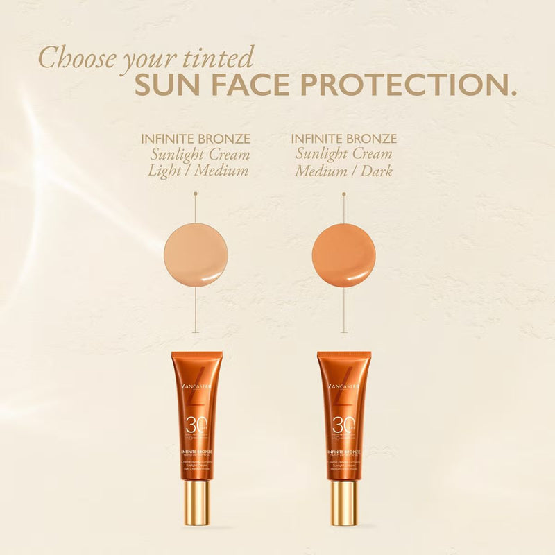 Lancaster Infinite Bronze Tinted Protection Sunlight Cream SPF30 50ml