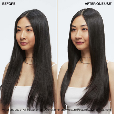Redken All Soft Shampoo 75ml, Conditioner 30ml and Leave-in Treatment 150ml Bundle for Dry and Brittle Hair (Worth £33.82)