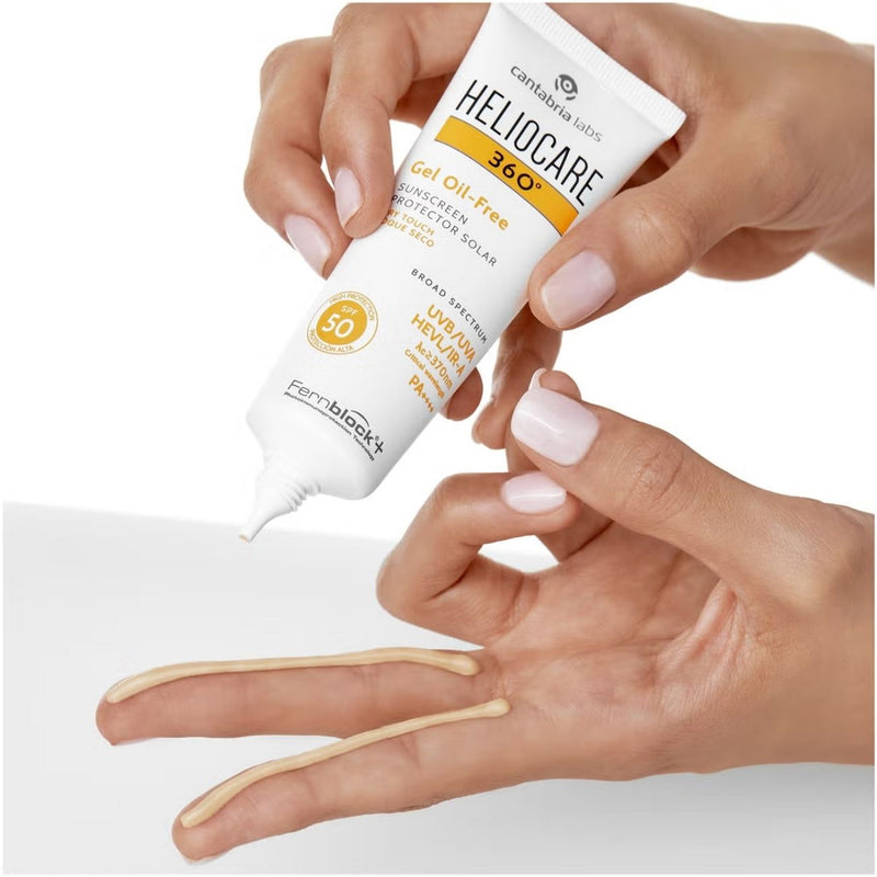 Heliocare 360° Oil-Free Gel Sunscreen Protector Original SPF 50 50ml
