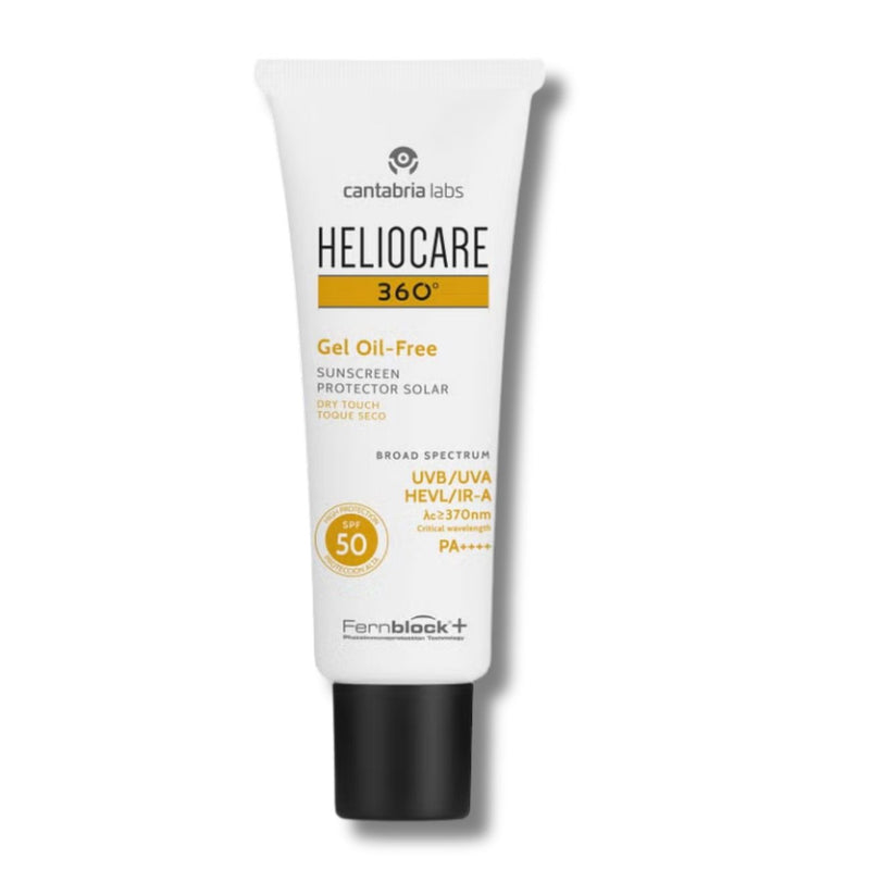 Heliocare 360° Oil-Free Gel Sunscreen Protector Original SPF 50 50ml