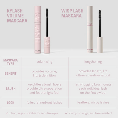 Kylie Cosmetics Wisp Lash Mascara - Black 12ml