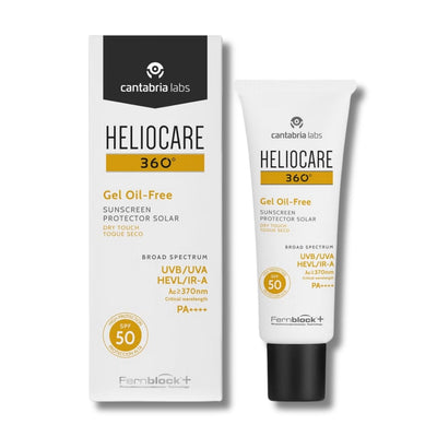 Heliocare 360° Oil-Free Gel Sunscreen Protector Original SPF 50 50ml