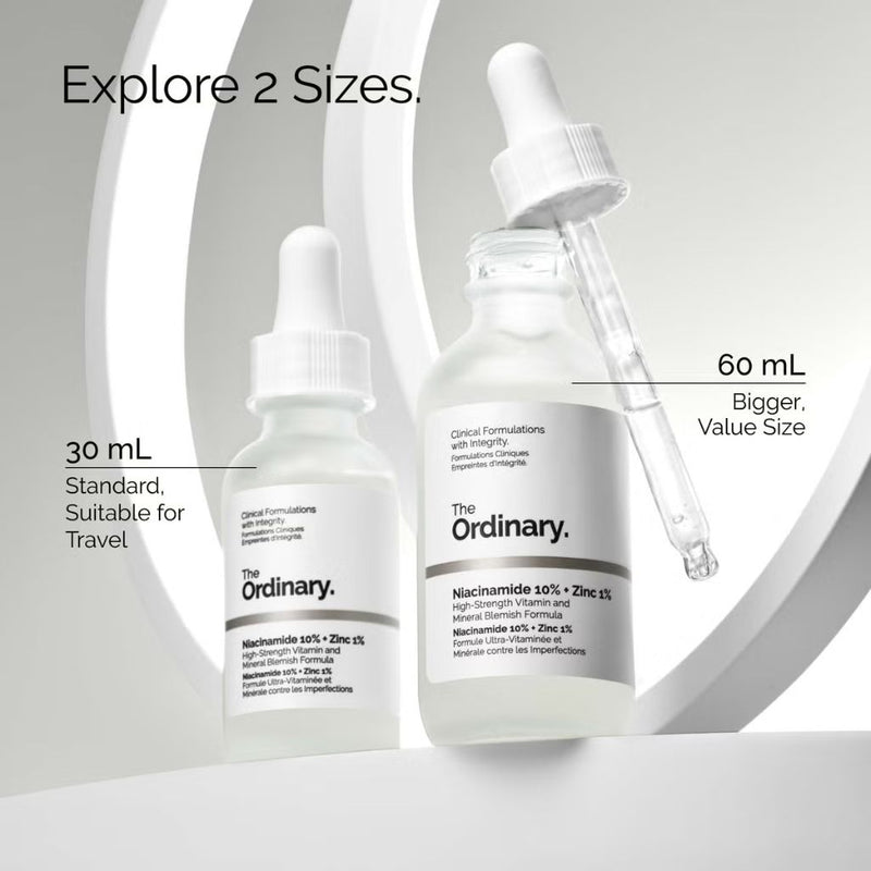 The Ordinary Niacinamide 10% + Zinc 1% Serum 30ml