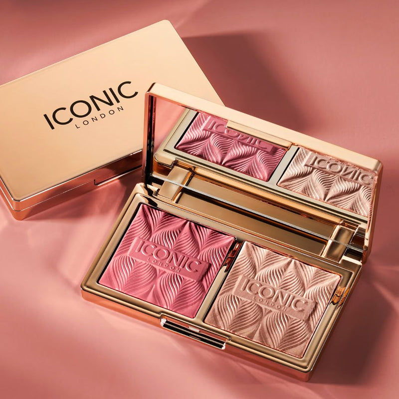 ICONIC London Silk Glow Duo - Rose Glow