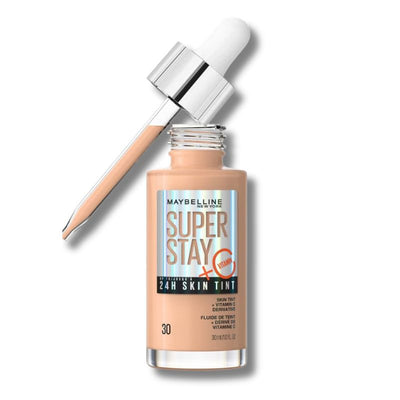Maybelline Super Stay up to 24H Skin Tint Foundation + Vitamin C 30ml (Various Shades)