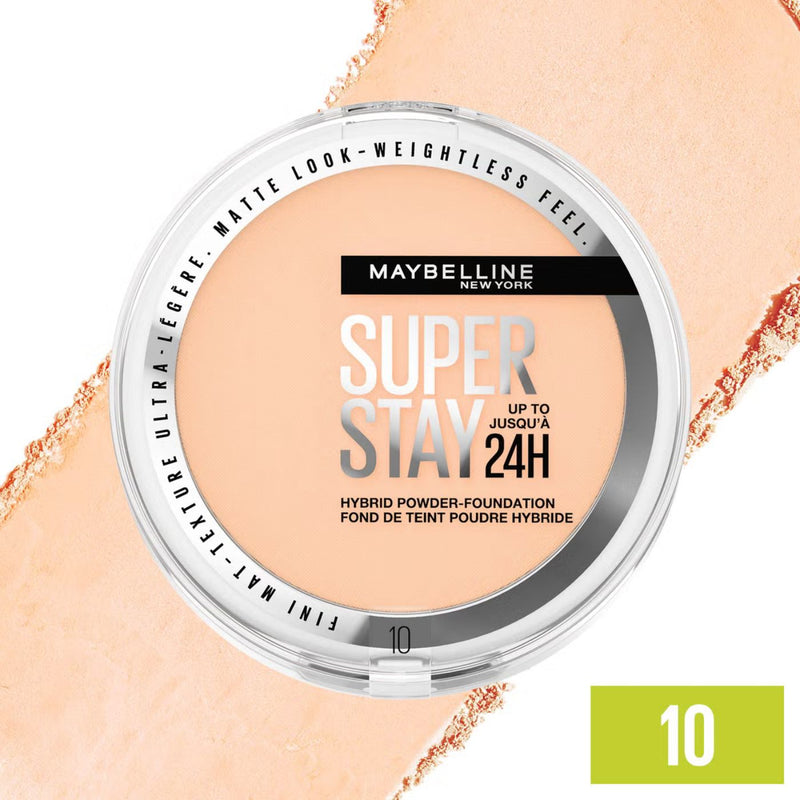 Maybelline SuperStay 24H Hybrid Powder Foundation (Various Shades)
