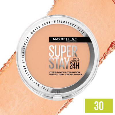 Maybelline SuperStay 24H Hybrid Powder Foundation (Various Shades)