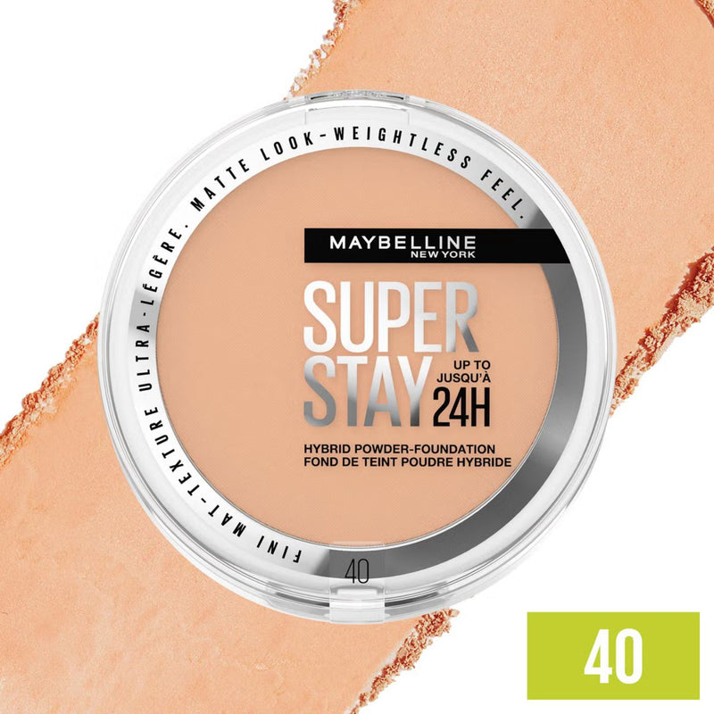 Maybelline SuperStay 24H Hybrid Powder Foundation (Various Shades)