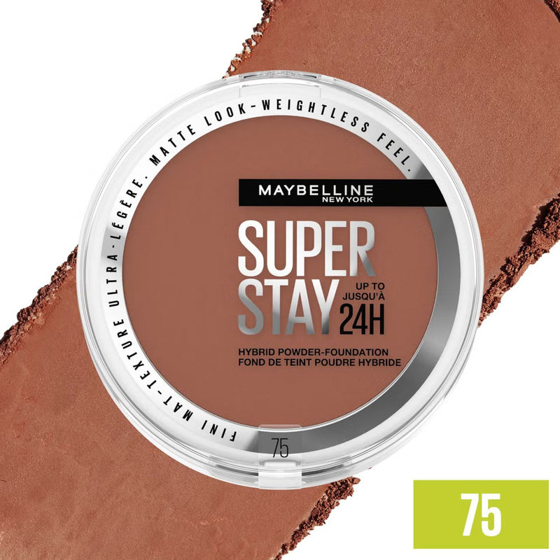 Maybelline SuperStay 24H Hybrid Powder Foundation (Various Shades)